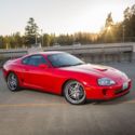 1994 TOYOTA SUPRA MKIV TWIN TURBO RED/Blk