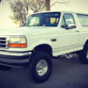 1994 V8-302 4X4, XLT, Exc. Condition, 88,700 miles, auto, 4 inch lift, WHITE