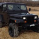 1994 Wrangler YJ with Mercedes Turbo Diesel Hardtop NO RESERVE 4x4 Steel Doors