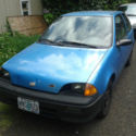 1994 XFI Geo Metro XFI 174k Orig motor, 5spd,rust free,straight solid,runs rough