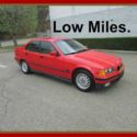 1995 BMW 3 Series 325i Red  2.5L Straight 6-Cyl Engine Automatic