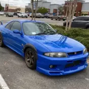 1995 Nissan Skyline Blue R33 GT-R Vspec