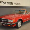 19980 ACTUAL MILE ONE OWNER SIGNAL RED/PAL LAST YEAR PRODUCTION 560SL