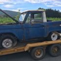 2 1966-77 1970-1974 bucket seats ford bronco half cab 4x4 barn find original