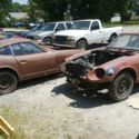 (2) Datsun 280Z Cars 1975 & 1977 project, parts Fairlady Z S30 280ZX JDM NISSAN