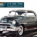 2 door hardtop wide white wall tires visor skirts Power Glide automatic we ship