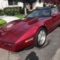 2 OWNER - 1990 Corvette Coupe - MINT - Both Tops - 24,804 miles - Automatic