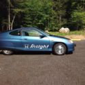 2000 Honda Insight Oxygen Blue / Aquamarine Blue Metallic 5 Speed Manual