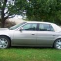 2002 Cadillac Deville DTS Cashmere Metallic w/Cream Vinyl Top
