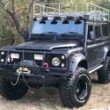 200Tdi Lifted on 35&#039;s Offroad Legend Land Rover Defender 110 100% Legal ARB lock