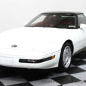 2,530 MILES museum quality ZR-1 king of the hill coupe WHITE/RED very rare BOSE