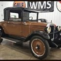 27 Tan Chevy Model A T Coupe Capitol Classic Show Car Manual Bucket WMS Vintage
