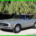 280SL PAGODA ROADSTER RARE FACTORY SILVER/GREY #MATCH ORIGINAL FENDERS SOLID