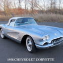 283 V8 270hp 4 speed Silver Blue