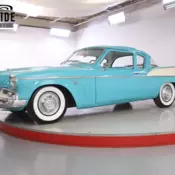 289 V8 3-SPEED W/ OVERDRIVE RARE CAR WIDE WHITEWALL TIRES BENCH SEAT