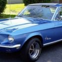 302 CID V8 1968 Ford Mustang  Coupe 302 CID V8 3 Speed Automatic