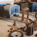 32 MODEL B ROADSTER FRAME BODY STRAIGHT AXLE DISC REAR END WHEELS V8-60 FLATHEAD