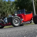 327 CID V8, Turbo 350 Auto transmission. Mickey Thompson tires, alloy wheels.