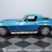 327 V8 AUTOMATIC FACTORY CORRECT NASSAU BLUE OVER BLUE POWER STEERING POWER 4 WH