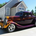 34 3-window custom ALL STEEL Hot Rod with a 540 Merlin and A/C  Drives Awesome
