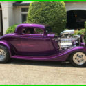 34 Ford 3 Window Coupe 350 Chevy Gas TH 400 Automatic Mallory Electric Fuel Pump
