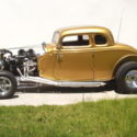 34 Ford 5 W coupe street rod hotrod ratrod gasser high boy magazine cover car