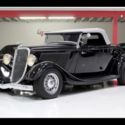 34 Ford Roadster Hot Rod Gibbons Body Boxed Frame Street Rod Chopped Custom V8