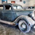 35 Green 4dr Sedan Suicide Doors Flathead V8 Classic Barn Find Car WMS Manual 34