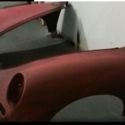 356 porsche front and rear clip with door
