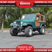360 V8, 400 TURBO TRANSMISSION, POWER STEERING, FULL SOFT TOP W/ DOORS