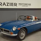 3/74 Production 49396 actual miles with records/original paint Blue/Tan MGB