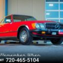 380 SL All Original 38,000 Miles 3L NA V8 single overhead cam (SOHC) 16V 4-Speed