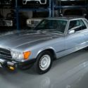 380 SLC 2 Door Coupe Silver Blue with Blue Leather Interior, just 31,700 miles