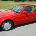 3,995 MILES 1991 Mercedes 500SL Convertible Signal Red Museum Rare NEW R129 SL