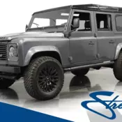 3.9L V8, dual SU carburetors, 5-speed manual, 4WD, power disc brakes, Defender s