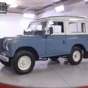 4 CYL 4X4 4 SPD SHORT WHEELBASE RECENT BLUE/WHITE PAINT CONVERTIBLE COLLECTOR