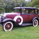 4 door Town Sedan Original Condition Burgandy/Blk runs and drives well