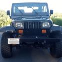 4.0L 92 Jeep Wrangler YJ 4WD 6Cyl 5-sp Turnkey ready for towing behind motorhome