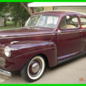 41 Ford Deluxe Sedan Flathead V8 Gas Engine 3-Speed Manual Tranny RWD Good Glass