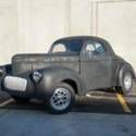 41 Willys Coupe Automatic RWD V8 5.9L Gasoline Restomod PS PB S10 chassis