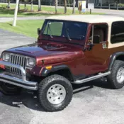 4.2-Liter Inline 6-Cylinder. 5-speed manual! A/C, PS, PB, Hard top! Super Clean!