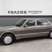 44486 mile OUTLIER EXTREMELY WELL SERVICED ORIGINAL PAINT 300 SEL Anthracite/Pal