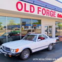 450SL  white exterior red interior