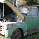 47 1950 1953 CHEVROLET PICKUP TRUCK 3/4 TON AD SHOP PATINA 3 WINDOW HOT RAT ROD
