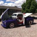 48 Ford Pickup old school rod with numerous body mods.