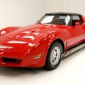 48K Original Miles/Deep Red Paint/Smoked “T” Tops/350ci V8/4-Speed Manual Trans