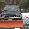 4WD 4x4 with snow plow and very low miles