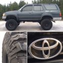 4x4 1990 Toyota 4Runner SR5 4-Door 4.3l Chevota Conversion Lifted Lockers 35&#039;s