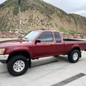 4x4 1991 Toyota Pick up V6 Ext Cab