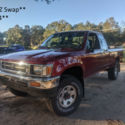 4x4 5 Speed Toyota Pickup w/5VZ Engine Swap